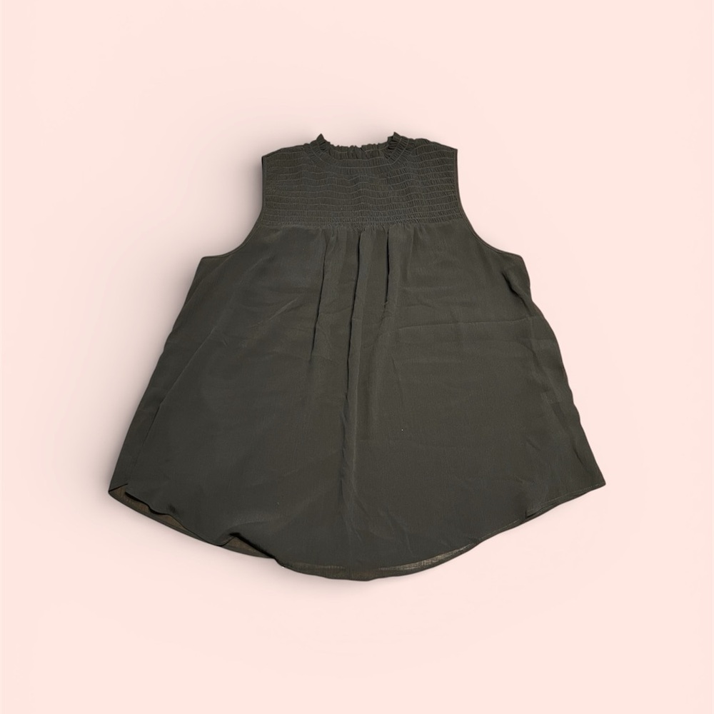 Torrid Black Sleeveless Blouse size 1